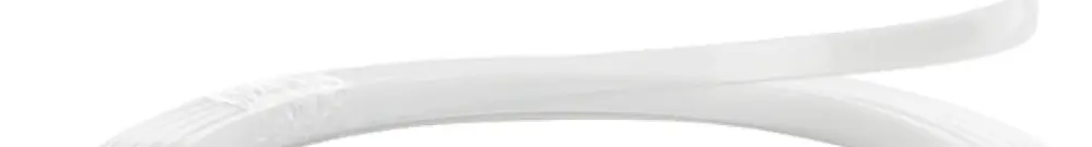 Abdeckstreifen SG StripLine 10000×19.4×3.7mm Kunststoff weiss transparent 