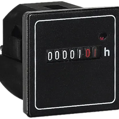 Compteur d'heures de service INC 10…80VDC 48×48mm, HK 46 