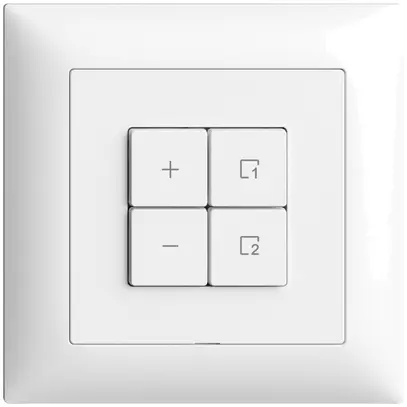 Comando per dimmer INC 1c scena/4t Edue Wiser bianco 