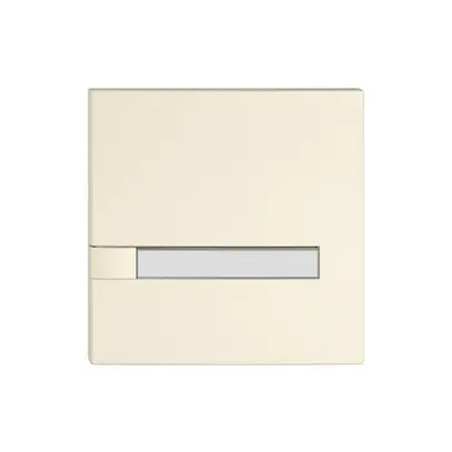 Poussoir 1/1 EDIZIO.liv SNAPFIX® p.KNX&UNI s.LED a.étiquette comm.1touch.cr 