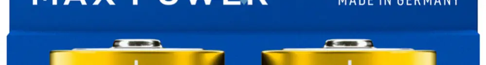 Batterie VARTA Consumer Longlife Max Power D alcaline Mn 1.5V blister à 2 pièces 