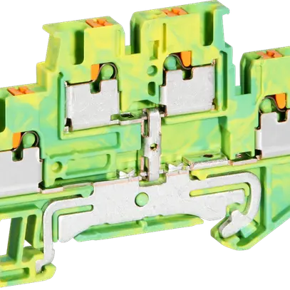 Morsetto 0.14…4mm² verde/giallo AWG26…12 