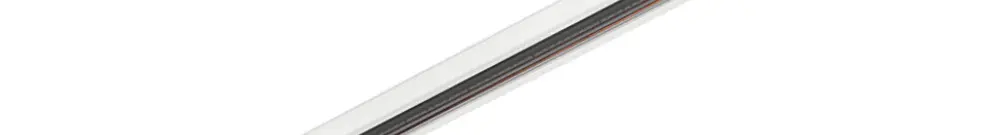 Binario conduttore AP SLV TRACK 48V 1fa alluminio bianco 4000mm 