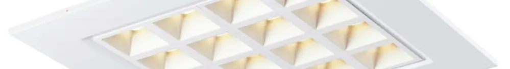 Plafonnier LED INC SLV PAVANO 600×600 700mA 25W 3200lm 3000K UGR blanc 