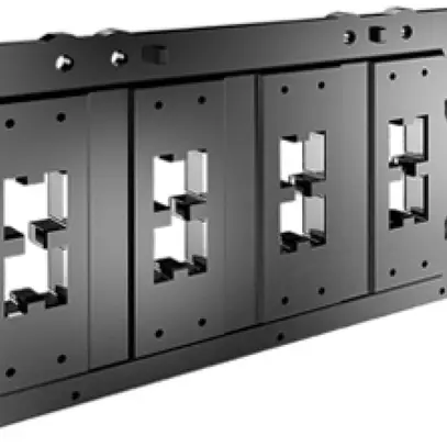 Supporto per binario Rittal SV 9686.000 4P 80mm per E-Cu 10×30mm2pz 