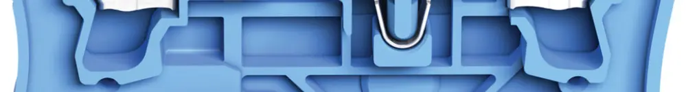 Durchgangsklemme WAGO TopJob-S 2.5mm² 2L blau Serie 2202 