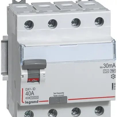Disgiuntore monoblocco Legrand 4P 25A 30mA tipo F 