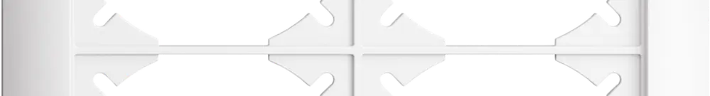 Intestazione INC EDIZIOdue SNAPFIX® 2×2 orizzontale e verticale 148×148mm bianco 