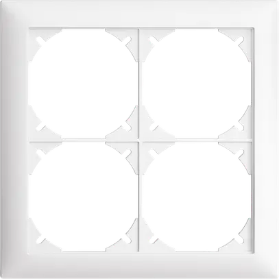 En-tête ENC EDIZIOdue SNAPFIX® 2×2 horizontal et vertical 148×148mm blanc 