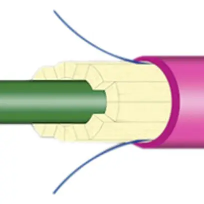 Cavo FO Universal H-LINE Dca 6×G50/125 OM4 Ø7.5mm 3000N viola 