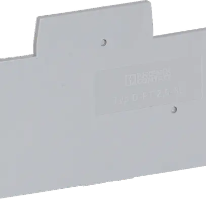 Couvercle PX L=102.2mm l=2.2mm, h=50.2mm gris 