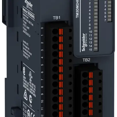 Modulo ingresso/uscita PLC Modicon 24VDC 