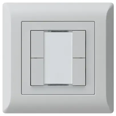 Tasto INC kallysto.line KNX 4×s/e-link grigio chiaro 