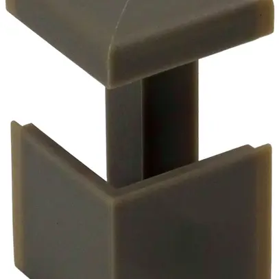 Angle extérieur ELBRO 60×20mm 90° anthracite 