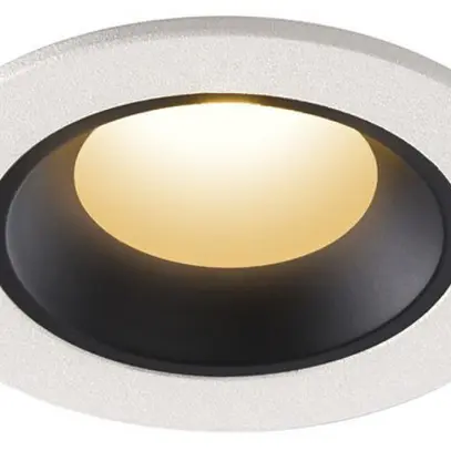 Downlight LED INS SLV NUMINOS XS, 7W 200mA 640lm 2700K 55° bi/ne 