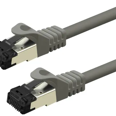 Cavo patch RJ45 VALUE Stranded cat.8.1 S/FTP AWG26 LSZH grigio 3m 