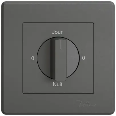 UP-Montageset EDIZIO.liv SNAPFIX® f.Drehschalter m.Griff 0-Jour-0-Nuit dgu 