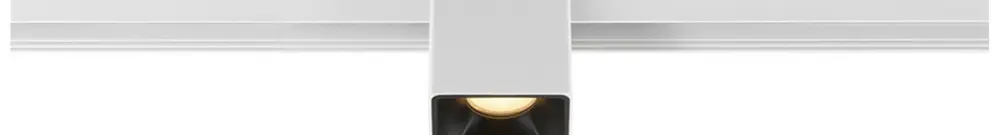 LED-Spot SLV FIX-IT 8W 495lm 2000…3000K 36° DALI 48V AD 70×70×82mm weiss/schwarz 