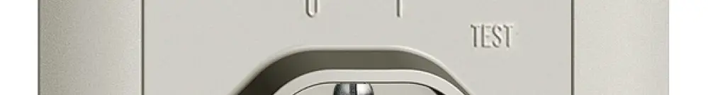 Kit frontale EDIZIOdue per presa FI grigio chiaro 