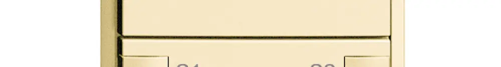 Kit frontal IR ON-OFF scène 1c/2t ZEP 60×60mm vanille 