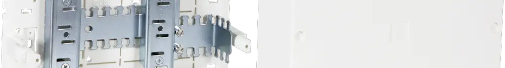 Ripartitore intermedio AP R&M VS Modular per 3 striscia bianco 