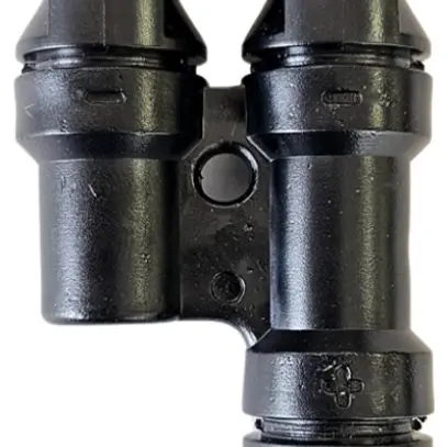 Presa a Y FV ELBRO MC4 1×spina (-) 2×presa (+) nero 