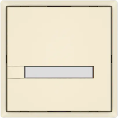 Pulsante KNX RGB EDIZIO.liv SNAPFIX® sensore temp.s.LED targ.1× com.1T cr 