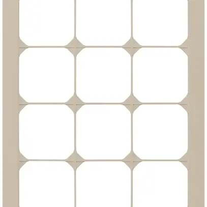 Cadre de recouvrement ENC kallysto.trend 4×3 beige 274×214mm 