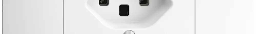 Prise INC EDIZIOdue T23 16A blanc, bornes à vis 