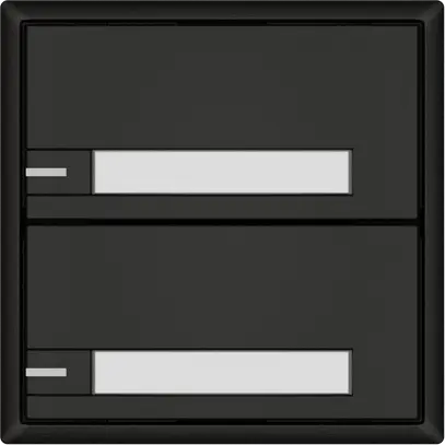 Universaltaster EDIZIO.liv UNI SNAPFIX® 12…48V m.LED blau 2× 1-Tbed.Pap.sz 