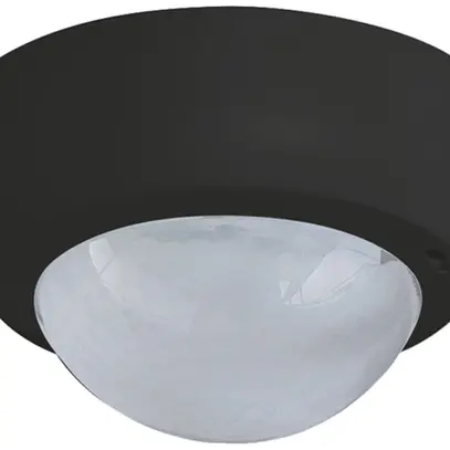 Rilevatore di presenza AP SWISSLUX PD4N-KNXs-ST-AP 360° nero 