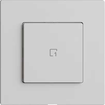 Comando per pulsante scena 1 scena/1T WLAN Edue Wiser grigio chiaro 