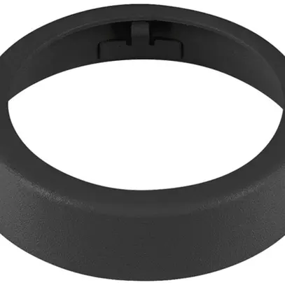 Bague décorative SLV LIGHT EYE 90 acier Ø59×14mm noir 