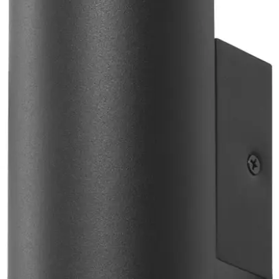 Applique SLV ASTO TUBE GU10 2×10W Ø70×200mm noir 