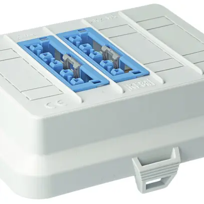 Pièce frontale AGRO AT7739, pour AK2, 2×WINSTA MIDI 5P DALI bleu, 125×100mm 