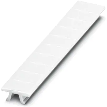 Nastro Zack ZB bianco virgine per morsetti l=6.2mm 