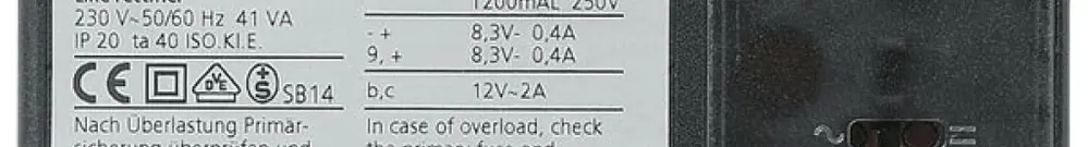 Alimentation Siedle, pour système 6+n 