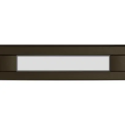 Poussoir 1/4 EDIZIO.liv SNAPFIX® p.KNX&UNI s.LED a.étiquette comm.2touch.br 