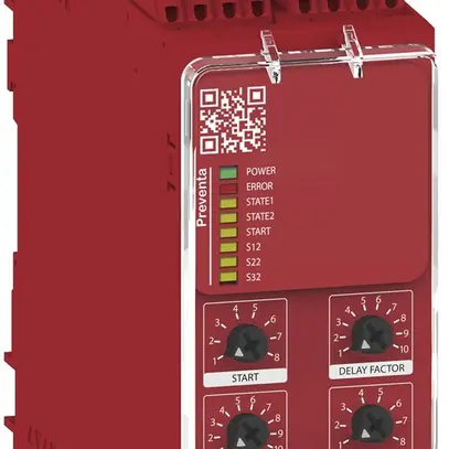 Relais de sécurité SE XPSUAT, 10fonctions/1circuit, 24V 3Fnr/3Fr/1O/2T PLe res. 