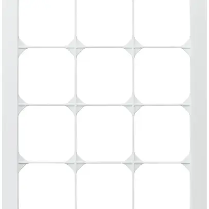 Cadre de recouvrement ENC kallysto.trend 4×3 blanc 274×214mm 