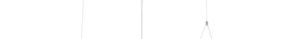Lampada sospesa LED SLV I-PENDANT PRO DALI 43W 3800lm 4000K UGR 1200×300 bianco 