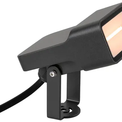 Luminaire avec piquet LED SLV SYNA WIDE 5.5W 500lm 822 IP65 76×85×105mm noir 