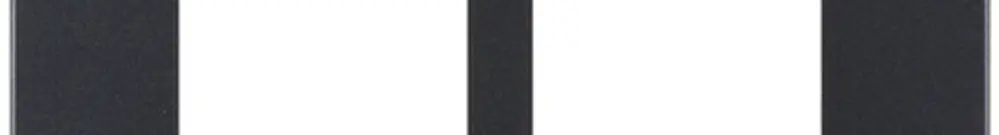Intestazione INC Legrand Arteor 3×2, verticale, graphite 