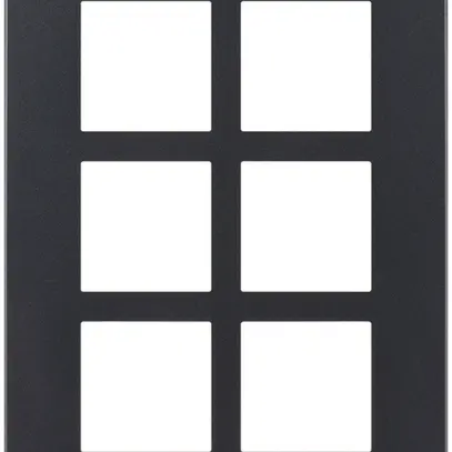 Intestazione INC Legrand Arteor 3×2, verticale, graphite 