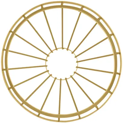 Paralume LDV Vintage 1906 PenduLum Cage, oro 