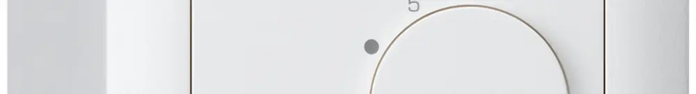 Thermostate d'ambiance AP kallysto blanc 24V 