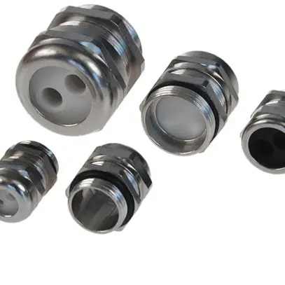 Pressacavo WADI Multi, M32 per 3 cavi Ø10…11mm 8.5mm ottone nichelato IP68 