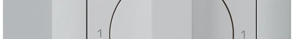 Interrupteur rotatif AP kallysto 3/1L gris clair avec manette 