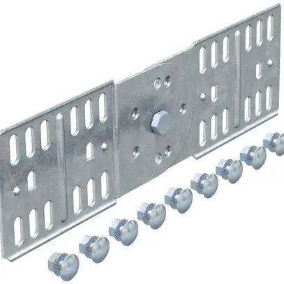 Raccord articulé Bettermann h=85mm pour canal MKS 