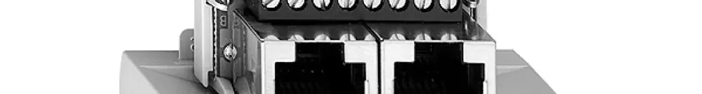 Scatola 2×RJ45/s 8P par. FH R&M swissline 